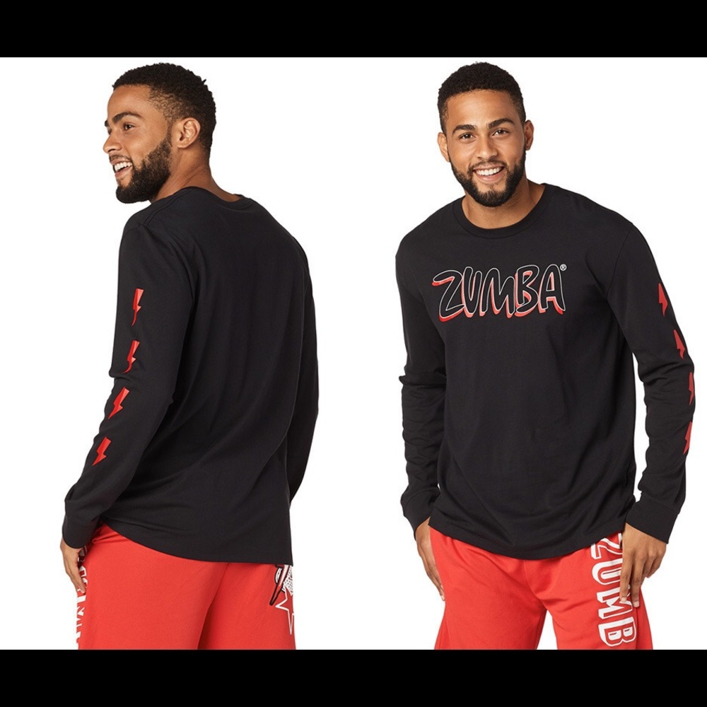 zumba hero long sleeve tee
